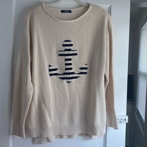 Chaps Anchor Sweater